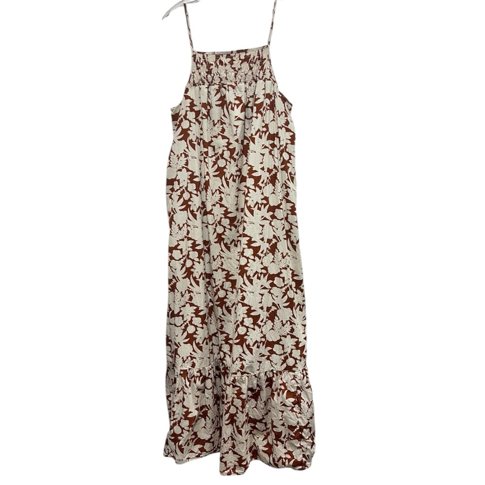 Universal Thread Cream And Rust Maxi Sundress - image 7